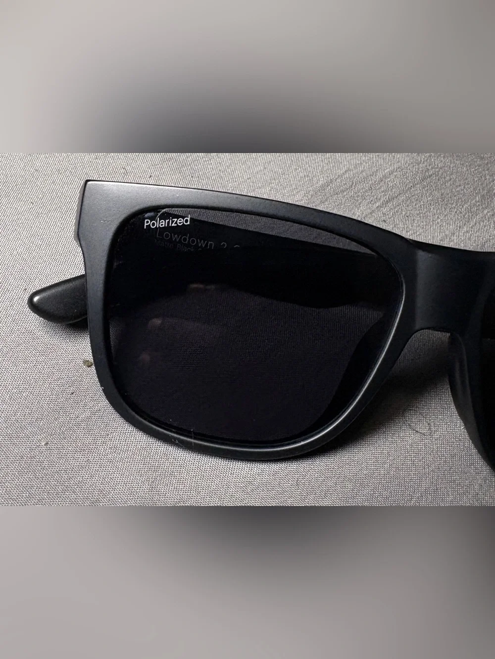 SMITH Black Frame with Dark Grey Lenses Sunglasses